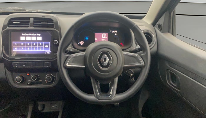 2020 Renault Kwid RXT 1.0 AMT (O), Petrol, Automatic, 19,716 km, Steering Wheel Close Up