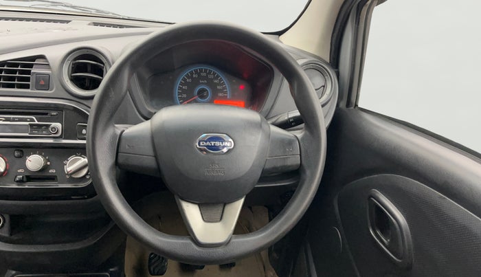 2017 Datsun Redi Go S, Petrol, Manual, 54,363 km, Steering Wheel Close Up