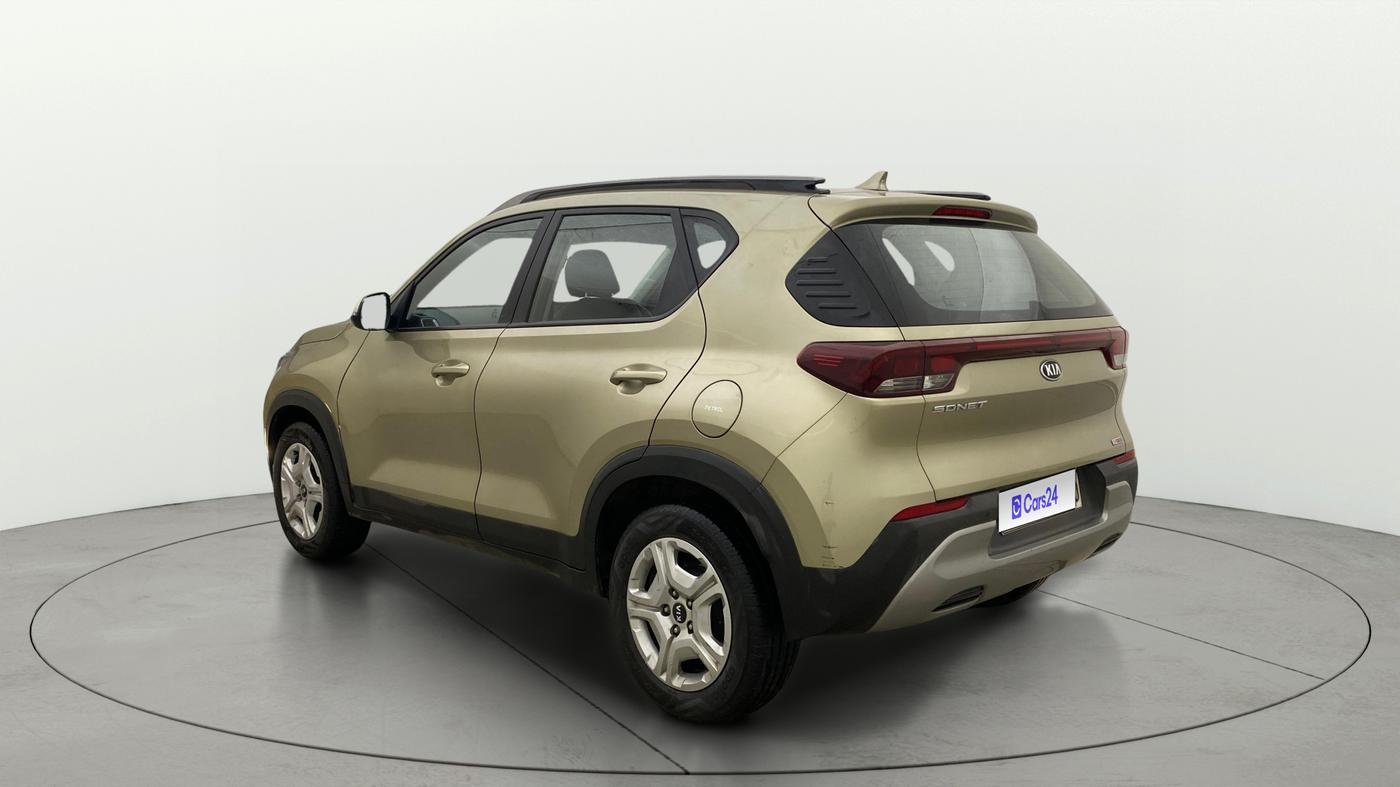 2020 KIA SONET HTK PLUS 1.0 DCT, Petrol, Automatic, 50,590 km, Left Back Diagonal
