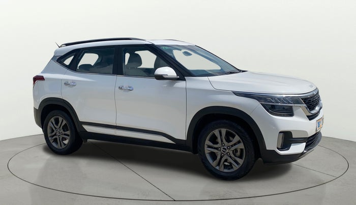 2021 KIA SELTOS HTX 1.5 PETROL, Petrol, Manual, 37,381 km, Right Front Diagonal