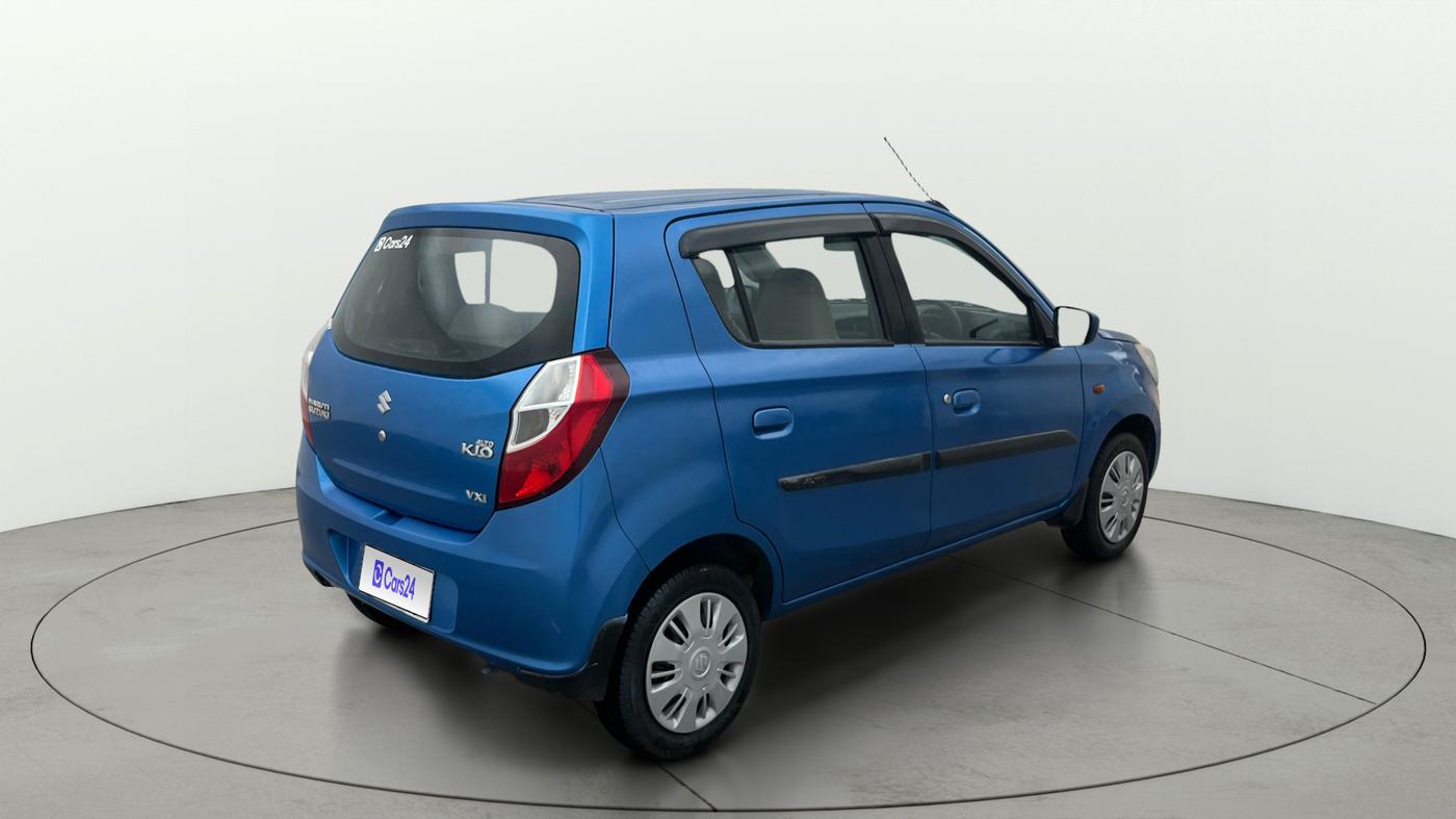 2015 Maruti Alto K10 VXI, Petrol, Manual, 53,338 km, Right Back Diagonal