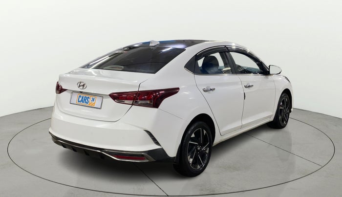 2022 Hyundai Verna SX (O)1.5 VTVT, Petrol, Manual, 45,558 km, Right Back Diagonal