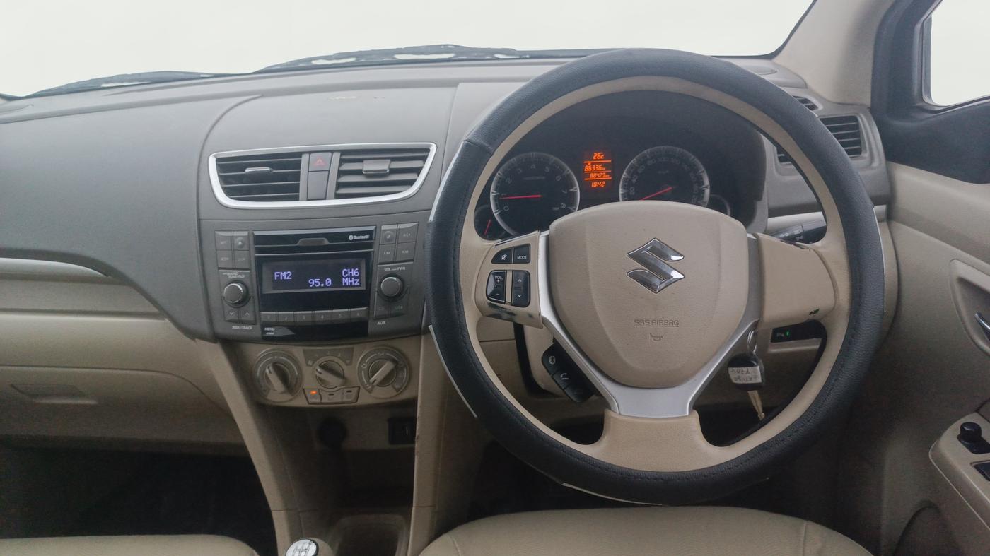 2017 Maruti Ertiga ZXI, Petrol, Manual, 88,428 km, Steering Wheel Close Up