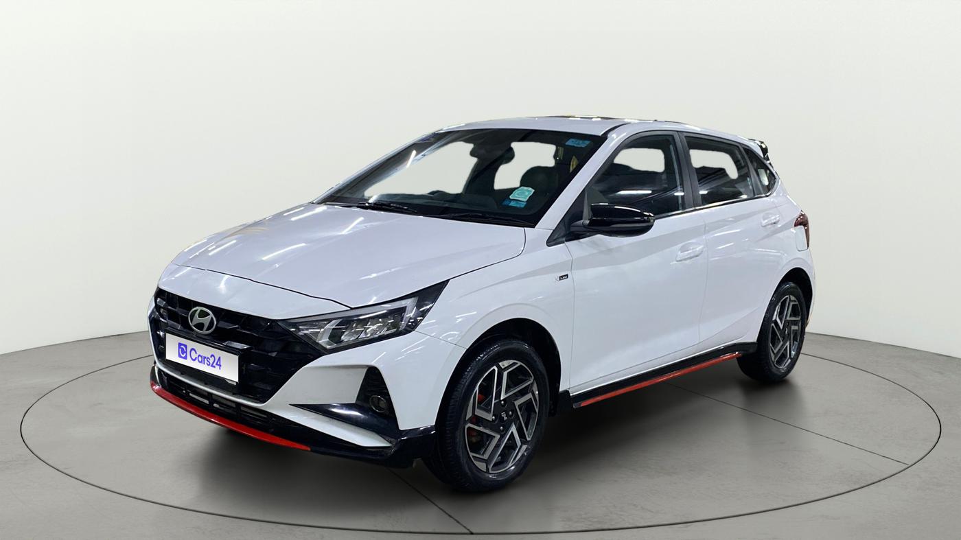 2023 Hyundai NEW I20 N LINE N8 1.0 TURBO DCT, Petrol, Automatic, 11,589 km, Left Front Diagonal