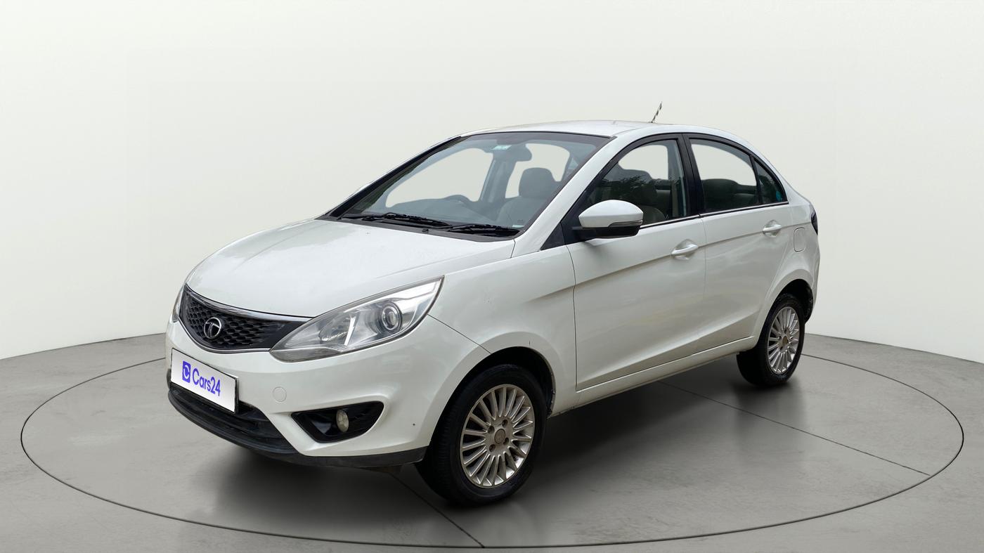 2015 Tata Zest XT PETROL, Petrol, Manual, 1,43,439 km, Left Front Diagonal