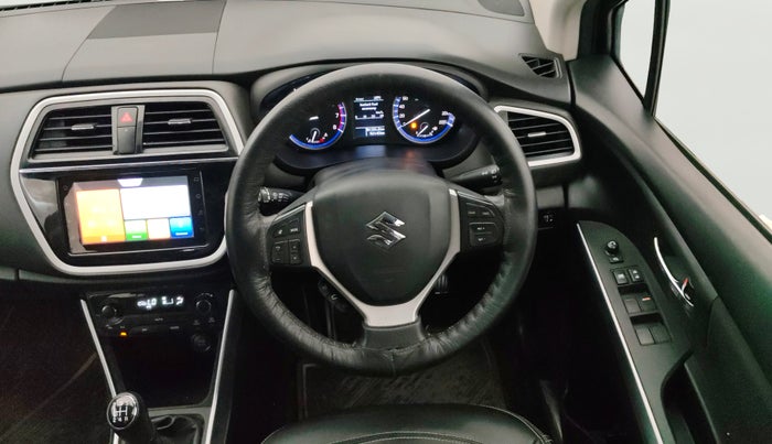2021 Maruti S Cross ZETA 1.5, Petrol, Manual, 52,139 km, Steering Wheel Close Up