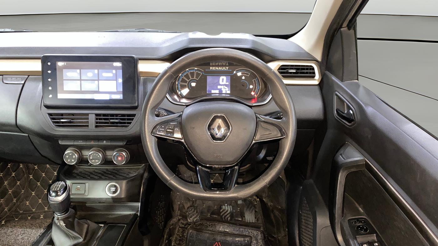2021 Renault Kiger RXT 1.0 TURBO MT, CNG, Manual, 93,451 km, Steering Wheel Close Up