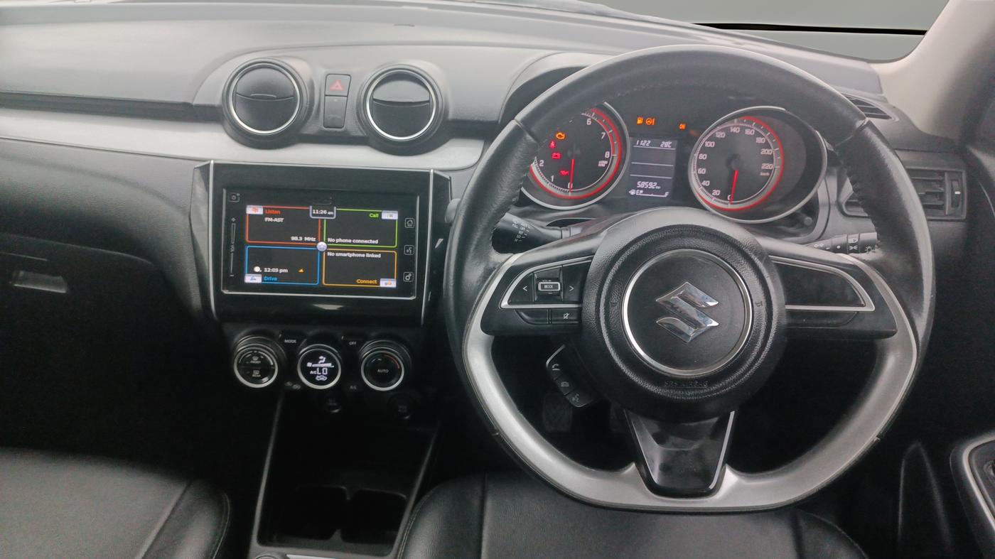 2018 Maruti Swift ZXI PLUS, Petrol, Manual, 58,592 km, Steering Wheel Close Up
