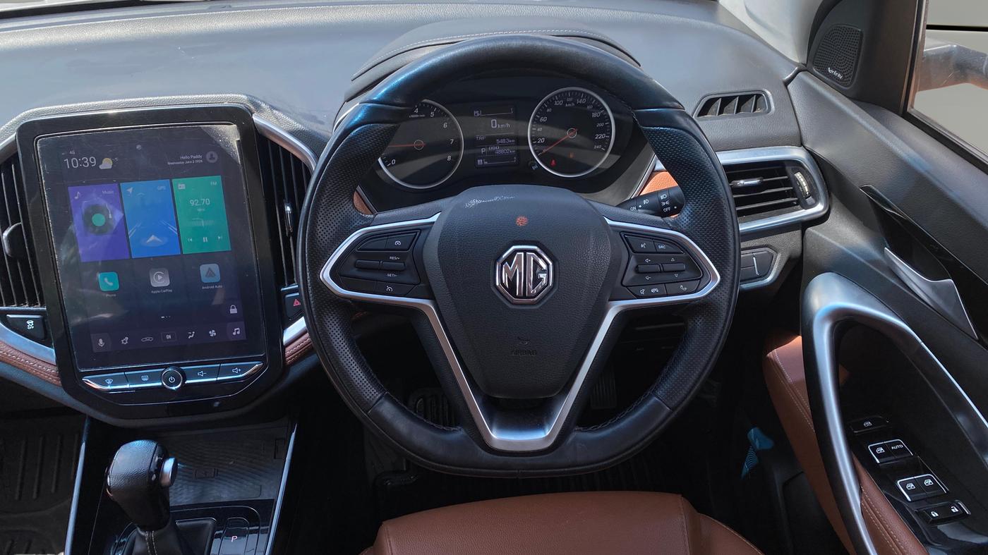 2021 MG HECTOR PLUS SMART 1.5 PETROL TURBO DCT 6-STR, Petrol, Automatic, 48,801 km, Steering Wheel Close Up