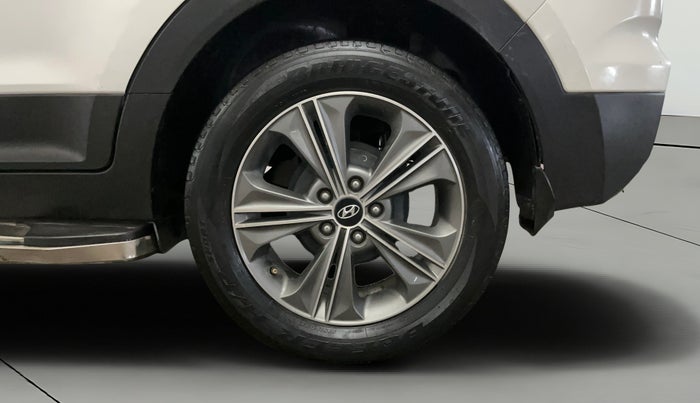 2017 Hyundai Creta SX PLUS AT 1.6 PETROL, Petrol, Automatic, 61,555 km, Left Rear Wheel