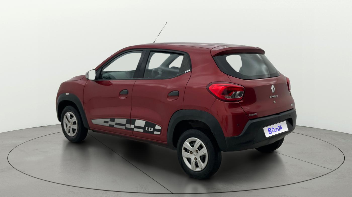 2017 Renault Kwid RXT 1.0 AMT, Petrol, Automatic, 43,434 km, Left Back Diagonal