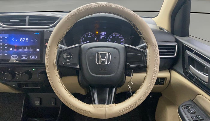 2019 Honda Amaze 1.2L I-VTEC S, Petrol, Manual, 1,14,792 km, Steering Wheel Close Up