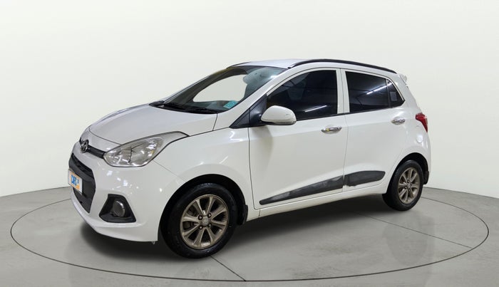 2016 Hyundai Grand i10 ASTA (O) AT 1.2 KAPPA VTVT, Petrol, Automatic, 43,523 km, Left Front Diagonal