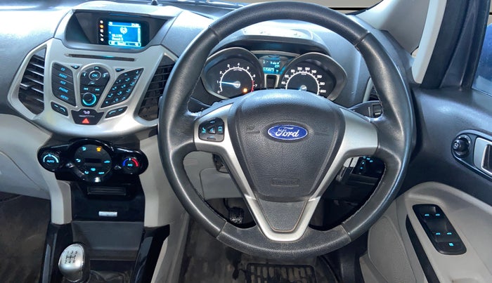 2015 Ford Ecosport TITANIUM 1.0L ECOBOOST, Petrol, Manual, 35,823 km, Steering Wheel Close Up