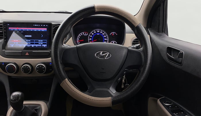 2017 Hyundai Grand i10 MAGNA 1.2 KAPPA VTVT, Petrol, Manual, 65,112 km, Steering Wheel Close Up
