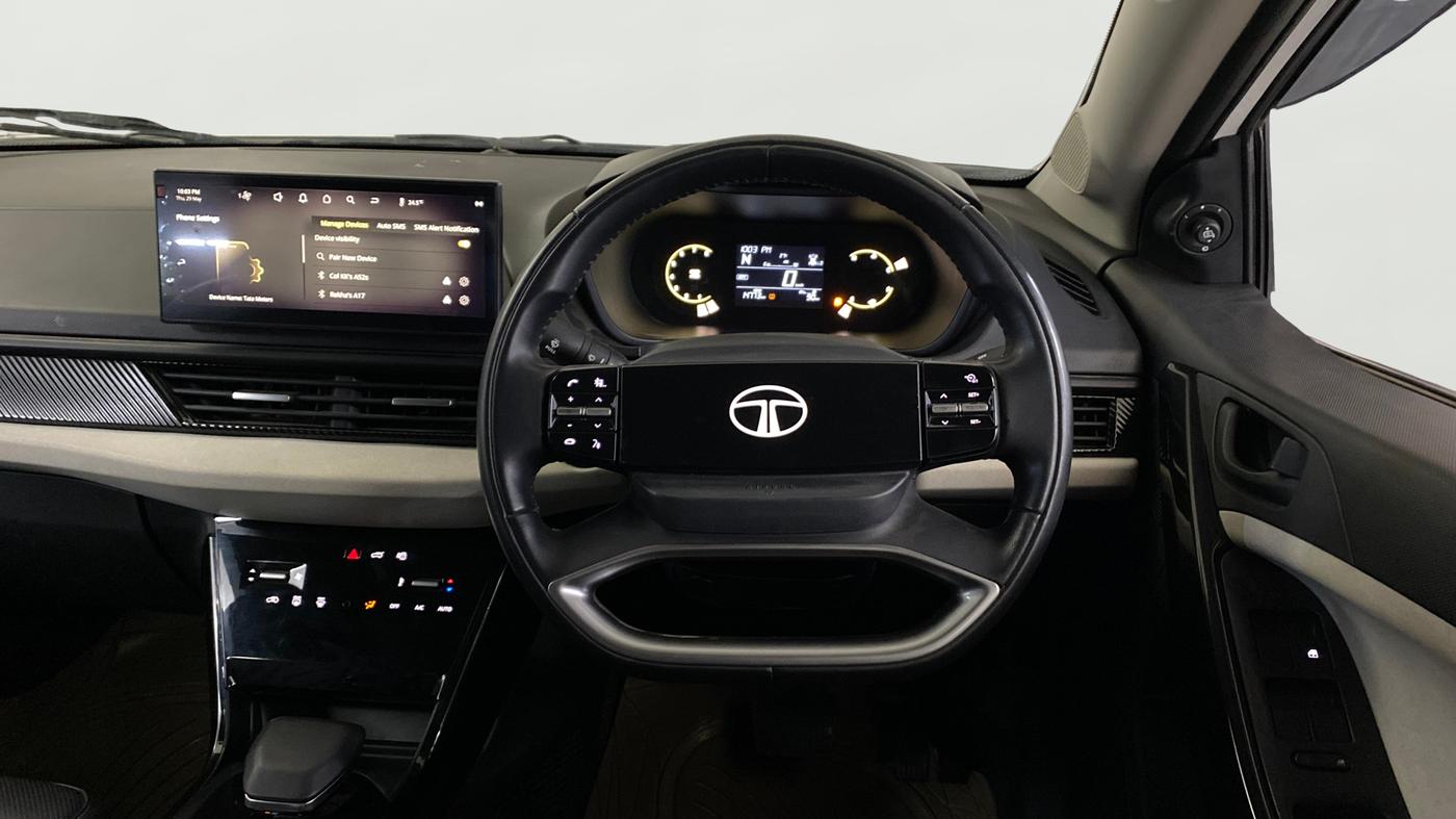 2024 Tata Curvv Creative 1.2 Petrol 7DCA, Petrol, Automatic, 14,773 km, Steering Wheel Close Up