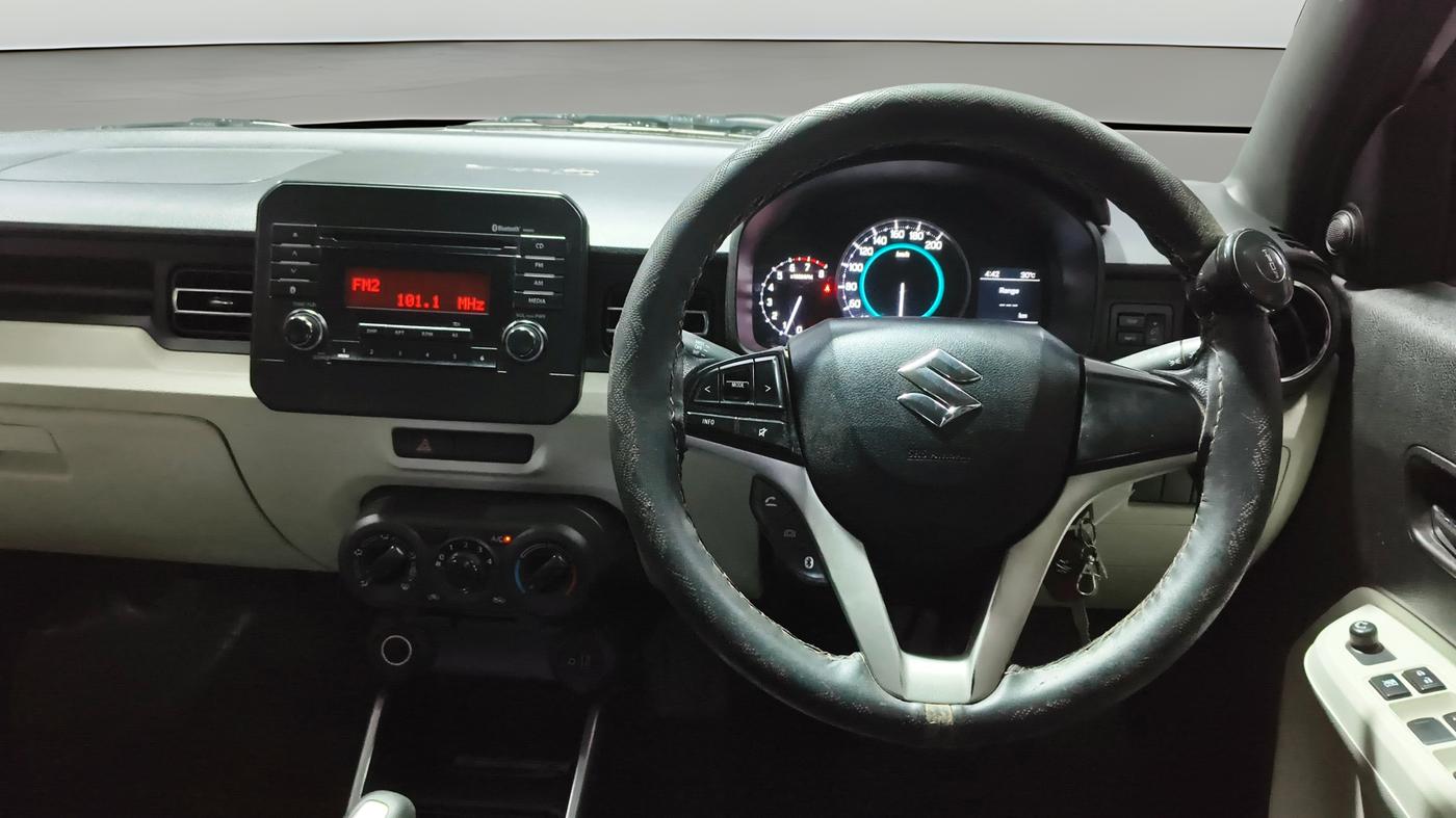2021 Maruti IGNIS DELTA 1.2 AMT, Petrol, Automatic, 49,853 km, Steering Wheel Close Up