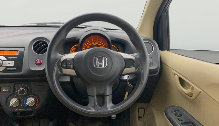 2014 Honda Amaze 1.2L I-VTEC S, Petrol, Manual, 51,495 km, Steering Wheel Close Up