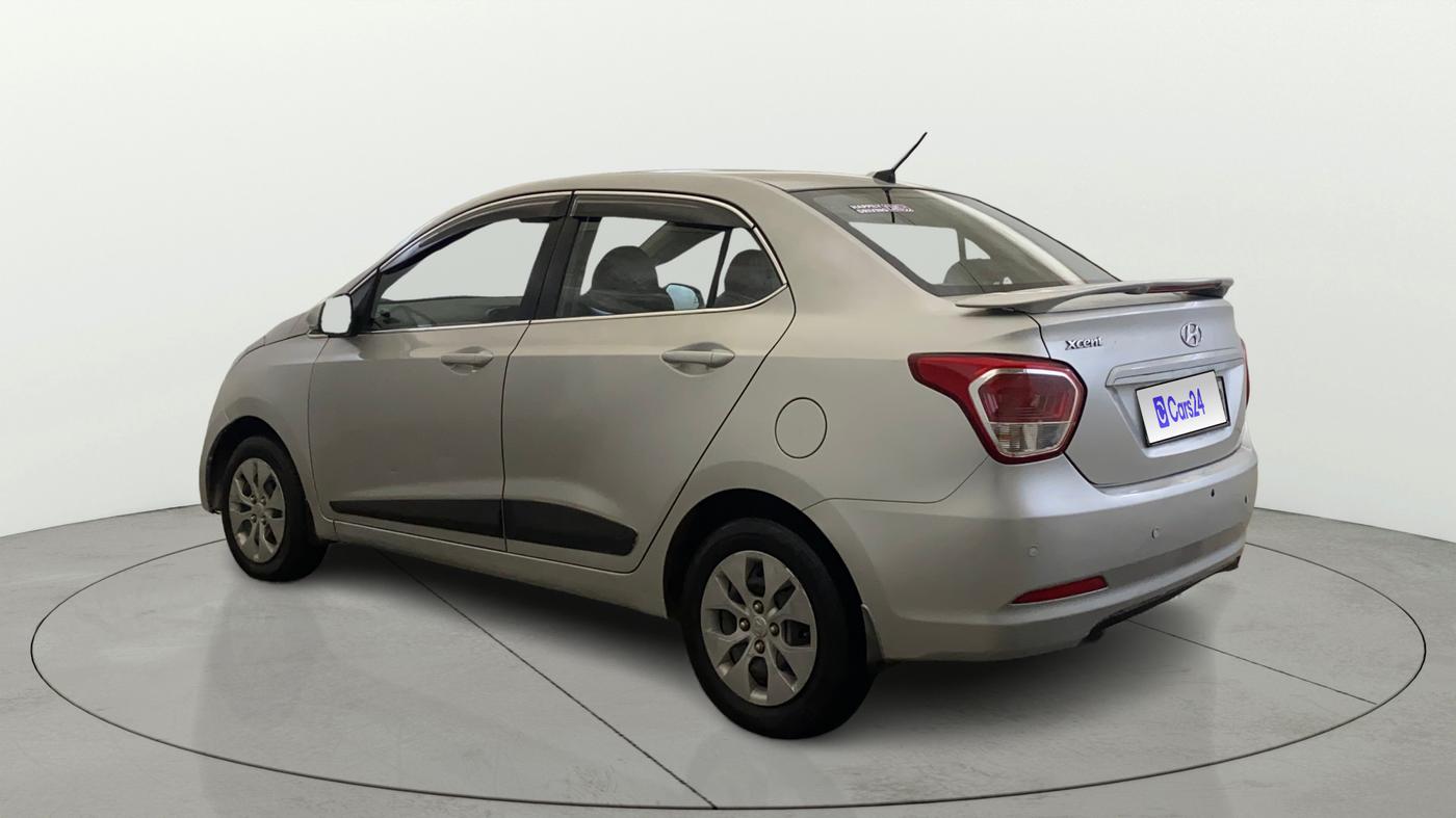 2015 Hyundai Xcent S 1.2, CNG, Manual, 50 km, Left Back Diagonal