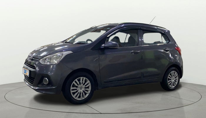 2016 Hyundai Grand i10 SPORTZ 1.2 KAPPA VTVT, Petrol, Manual, 99,288 km, Left Front Diagonal
