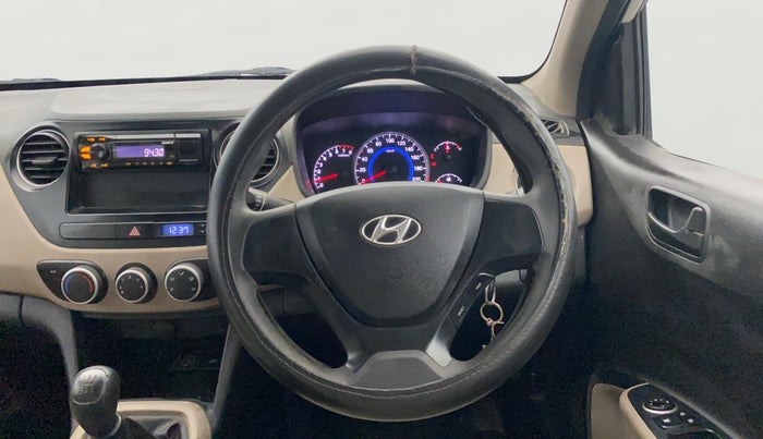 2014 Hyundai Grand i10 MAGNA 1.2 KAPPA VTVT, Petrol, Manual, 5,213 km, Steering Wheel Close Up