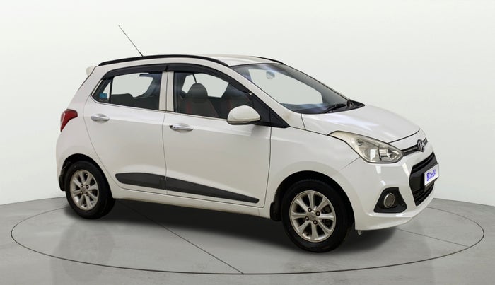 2015 Hyundai Grand i10 ASTA AT 1.2 KAPPA VTVT, Petrol, Automatic, 60,614 km, Right Front Diagonal