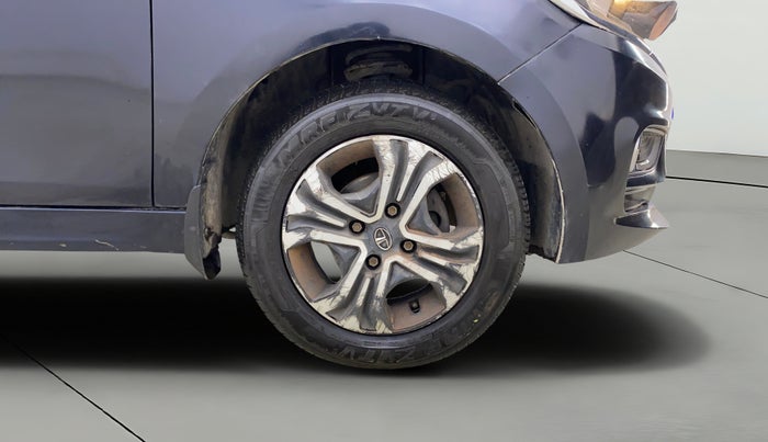 2022 Tata TIGOR XZ PLUS CNG, CNG, Manual, 70,551 km, Right Front Wheel
