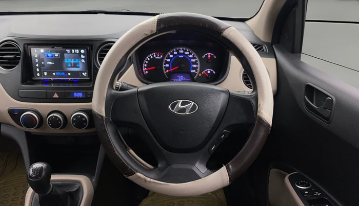 2016 Hyundai Grand i10 MAGNA 1.2 KAPPA VTVT, Petrol, Manual, 67,303 km, Steering Wheel Close Up
