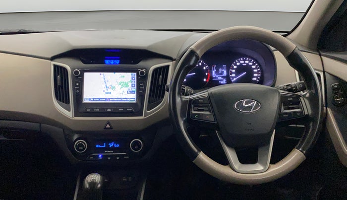 2017 Hyundai Creta SX PLUS 1.6 PETROL, Petrol, Manual, 77,797 km, Steering Wheel Close Up