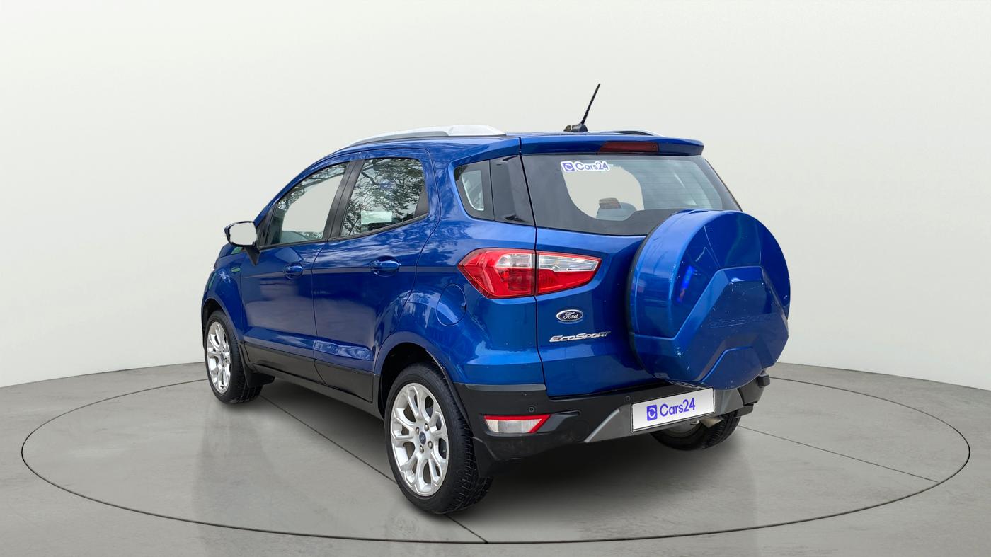 2018 Ford Ecosport TITANIUM + 1.5L DIESEL, Diesel, Manual, 57,310 km, Left Back Diagonal