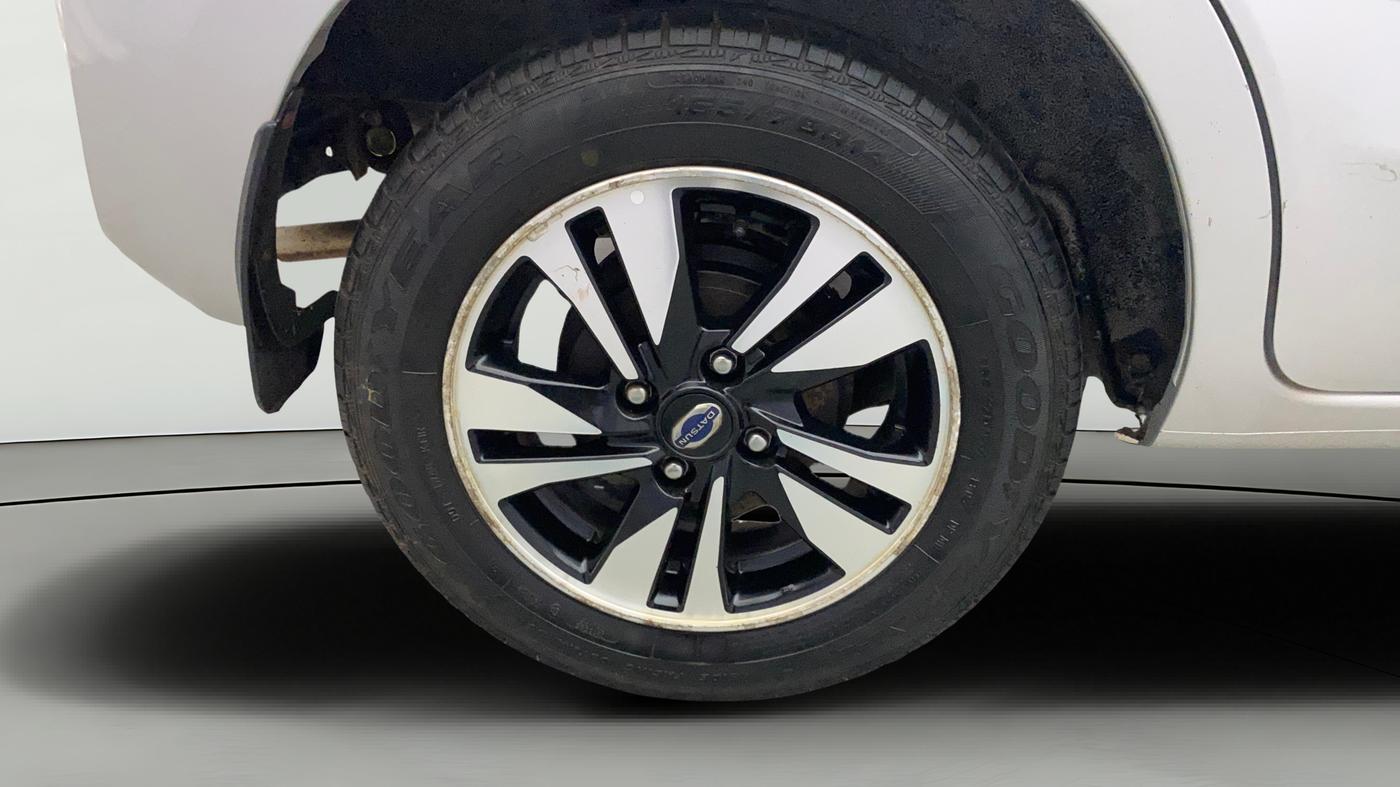 2019 Datsun Go T(O), Petrol, Manual, 81,184 km, Right Rear Wheel