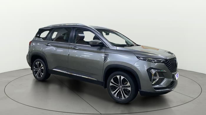 2021 MG HECTOR PLUS SHARP 1.5 PETROL TURBO CVT 6-STR, Petrol, Automatic, 51,795 km, Right Front Diagonal