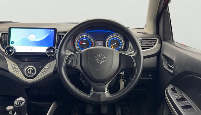2016 Maruti Baleno DELTA PETROL 1.2, Petrol, Manual, 42,605 km, Steering Wheel Close Up