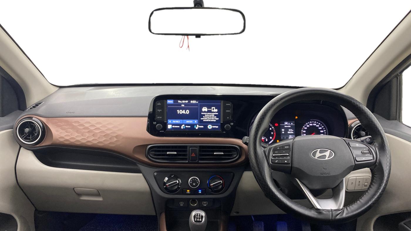 2024 Hyundai AURA SX 1.2 CNG, CNG, Manual, 48,978 km, Dashboard