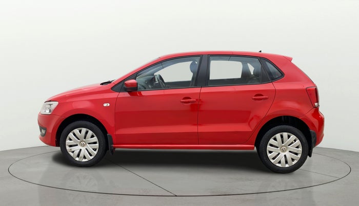 2013 Volkswagen Polo COMFORTLINE 1.2L PETROL, Petrol, Manual, 1,17,957 km, Left Side