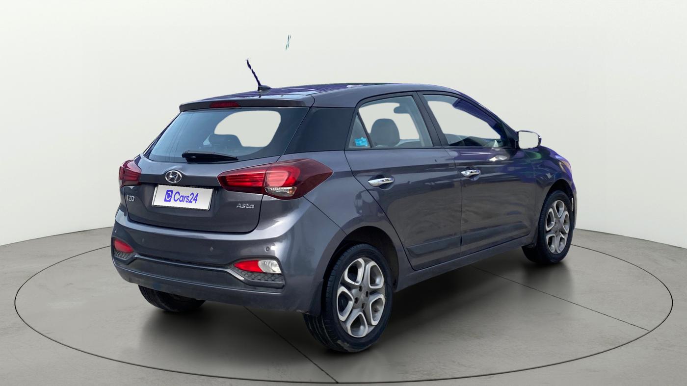 2019 Hyundai Elite i20 ASTA (O) CVT, Petrol, Automatic, 57,689 km, Right Back Diagonal