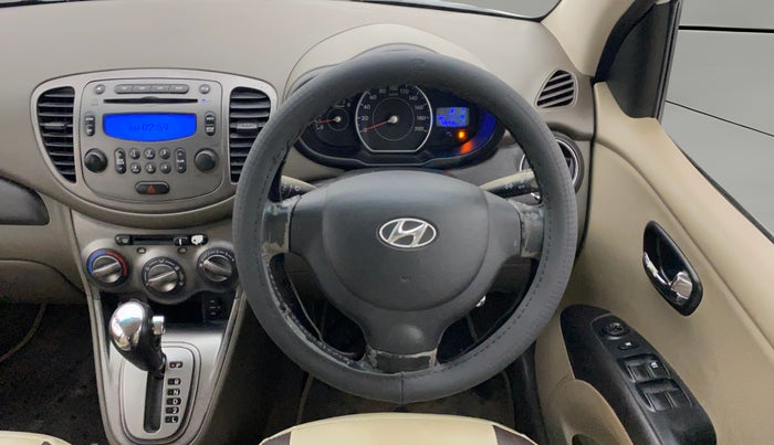 2012 Hyundai i10 SPORTZ 1.2 AT, Petrol, Automatic, 45,033 km, Steering Wheel Close Up