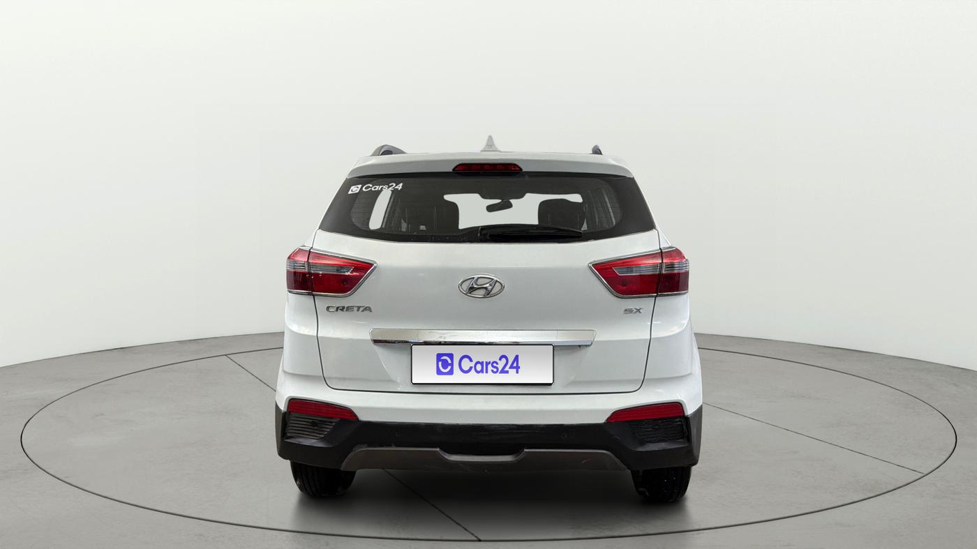 2016 Hyundai Creta SX PLUS 1.6 PETROL, Petrol, Manual, 1,13,218 km, Back/Rear