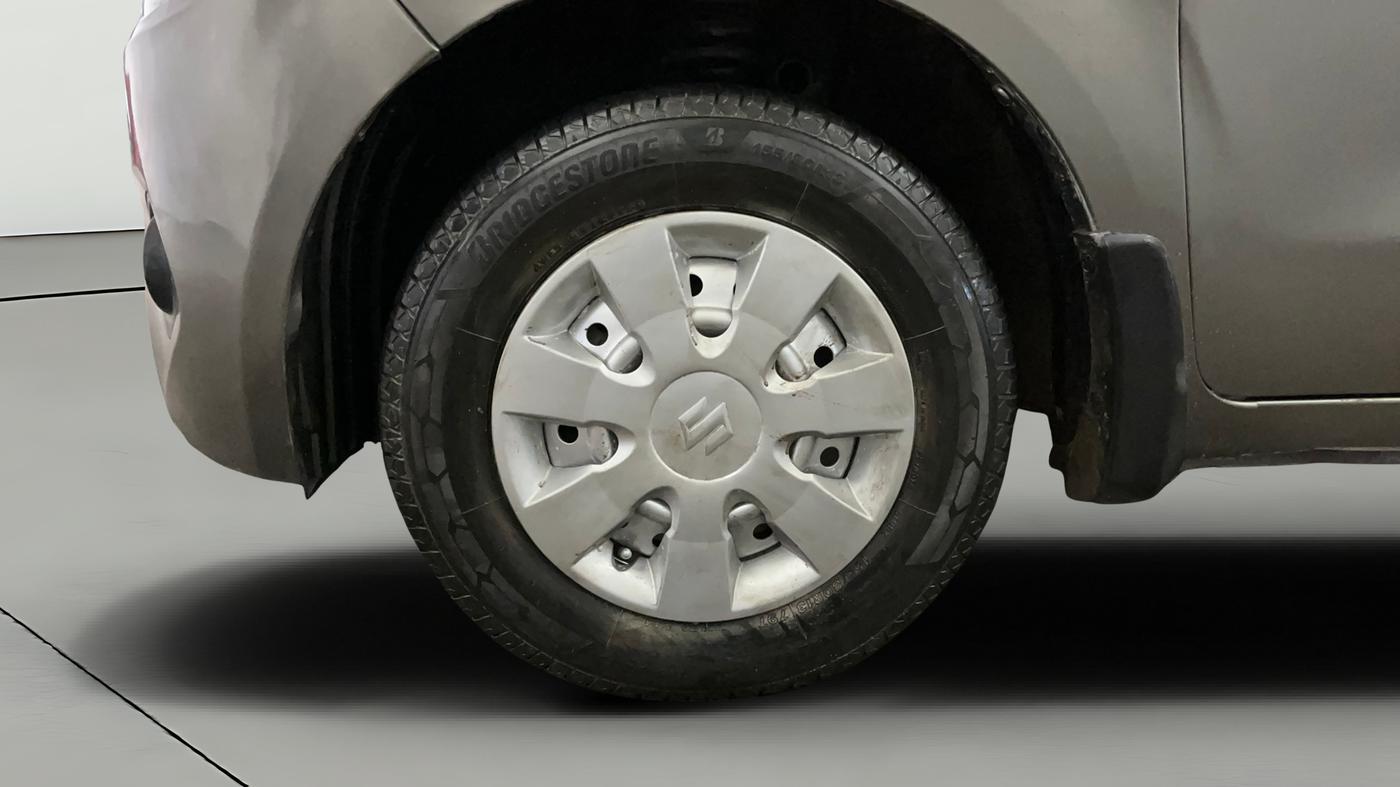 2019 Maruti New Wagon-R LXI CNG 1.0, CNG, Manual, 87,896 km, Left Front Wheel
