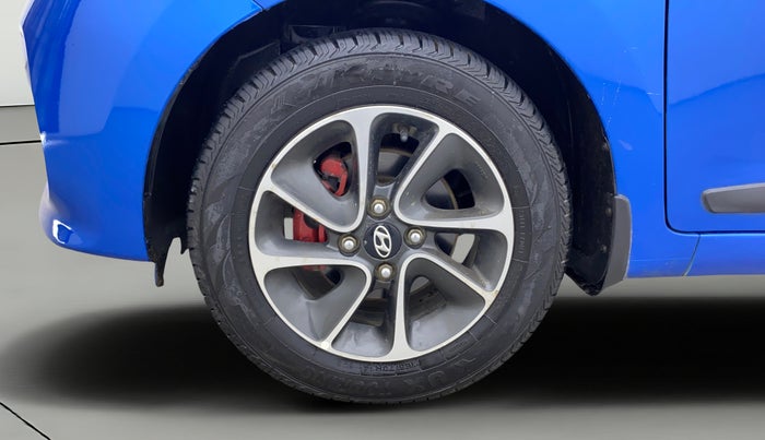 2018 Hyundai Grand i10 SPORTZ 1.2 KAPPA VTVT, Petrol, Manual, 63,450 km, Left Front Wheel