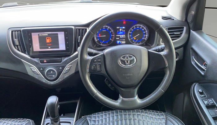2019 Toyota Glanza V CVT, Petrol, Automatic, 73,903 km, Steering Wheel Close Up