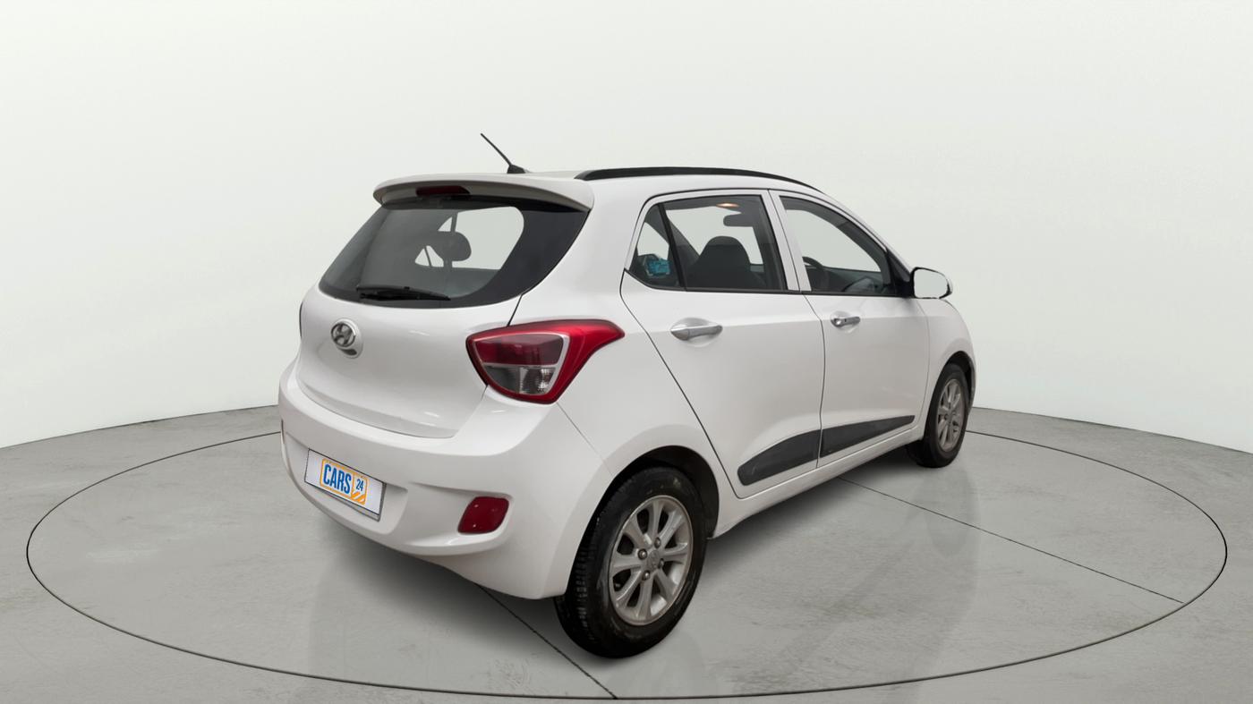 2014 Hyundai Grand i10 ASTA 1.2 KAPPA VTVT, Petrol, Manual, 83,998 km, Right Back Diagonal