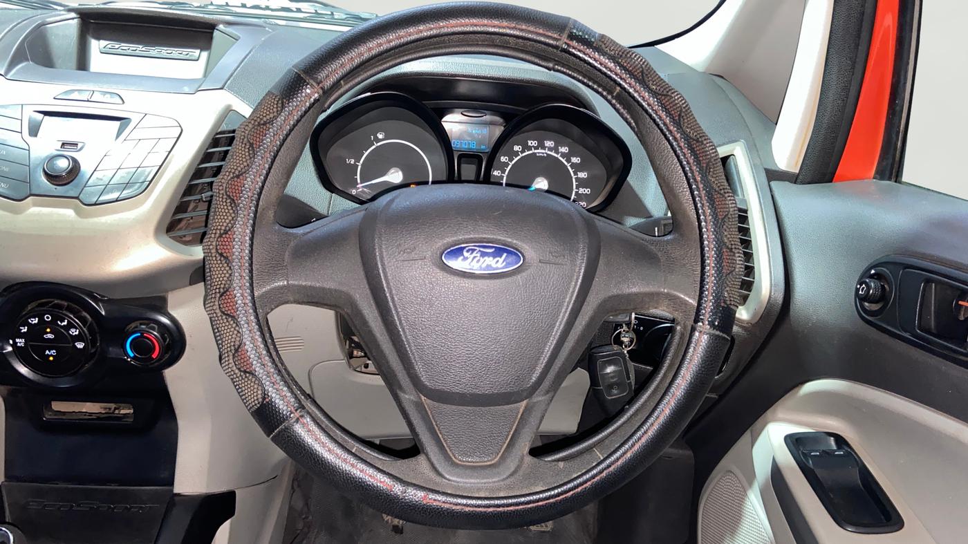 2013 Ford Ecosport AMBIENTE 1.5L DIESEL, Diesel, Manual, 96,884 km, Steering Wheel Close Up