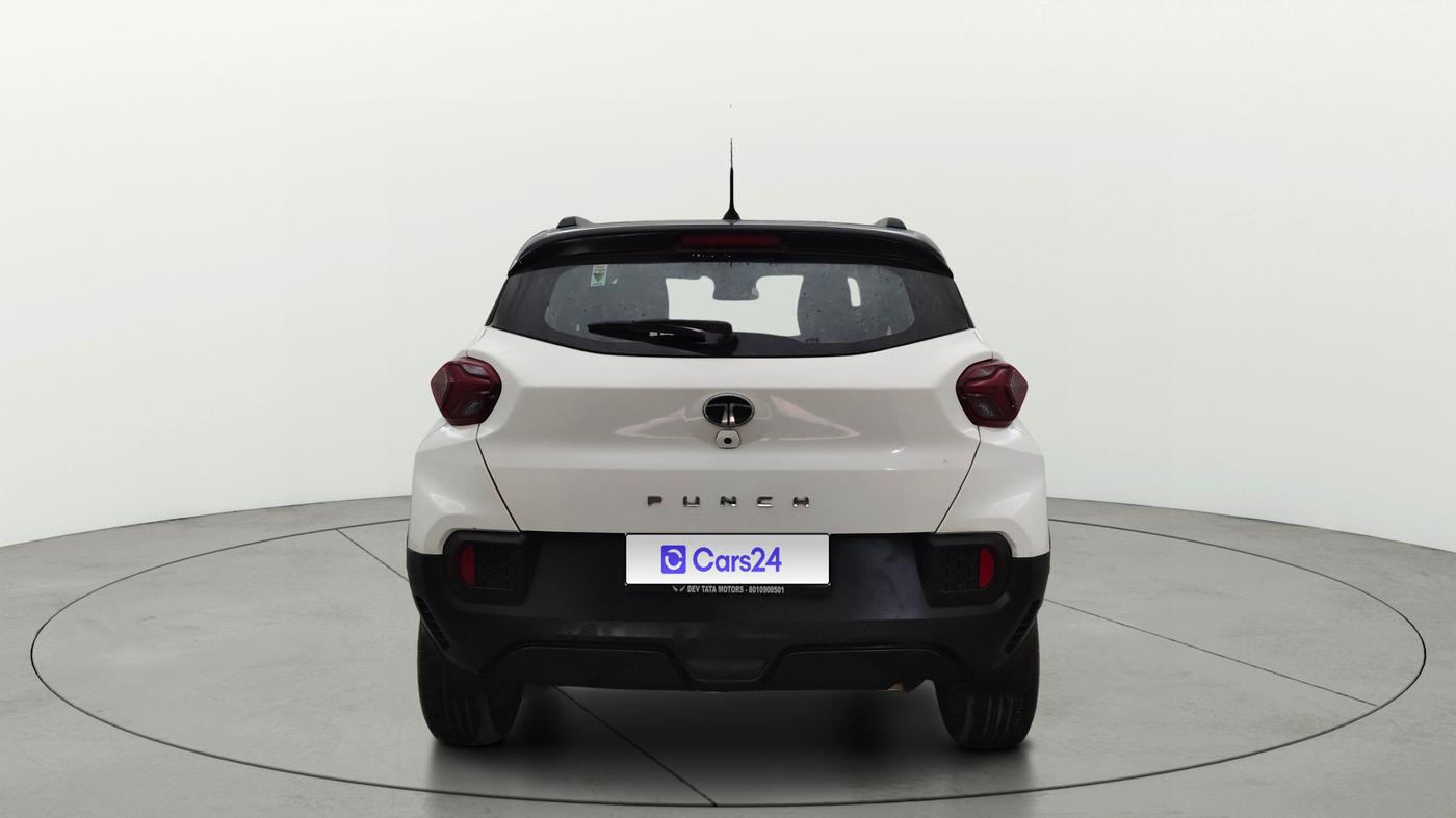 2024 Tata PUNCH CREATIVE AMT 1.2 RTN DUAL TONE, Petrol, Automatic, 9,649 km, Back/Rear