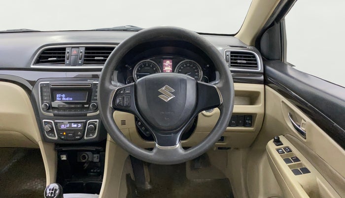 2016 Maruti Ciaz ZXI, Petrol, Manual, 80,686 km, Steering Wheel Close Up