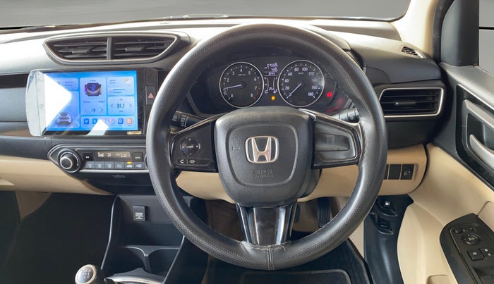 2019 Honda Amaze 1.2 V MT I-VTEC, Petrol, Manual, 74,996 km, Steering Wheel Close Up