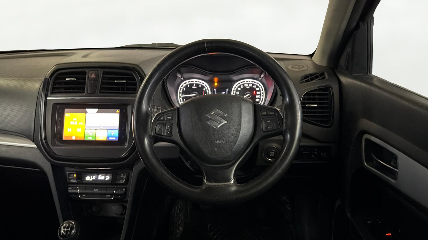 2022 Maruti Vitara Brezza ZXI PLUS, Petrol, Manual, 83,787 km, Steering Wheel Close Up