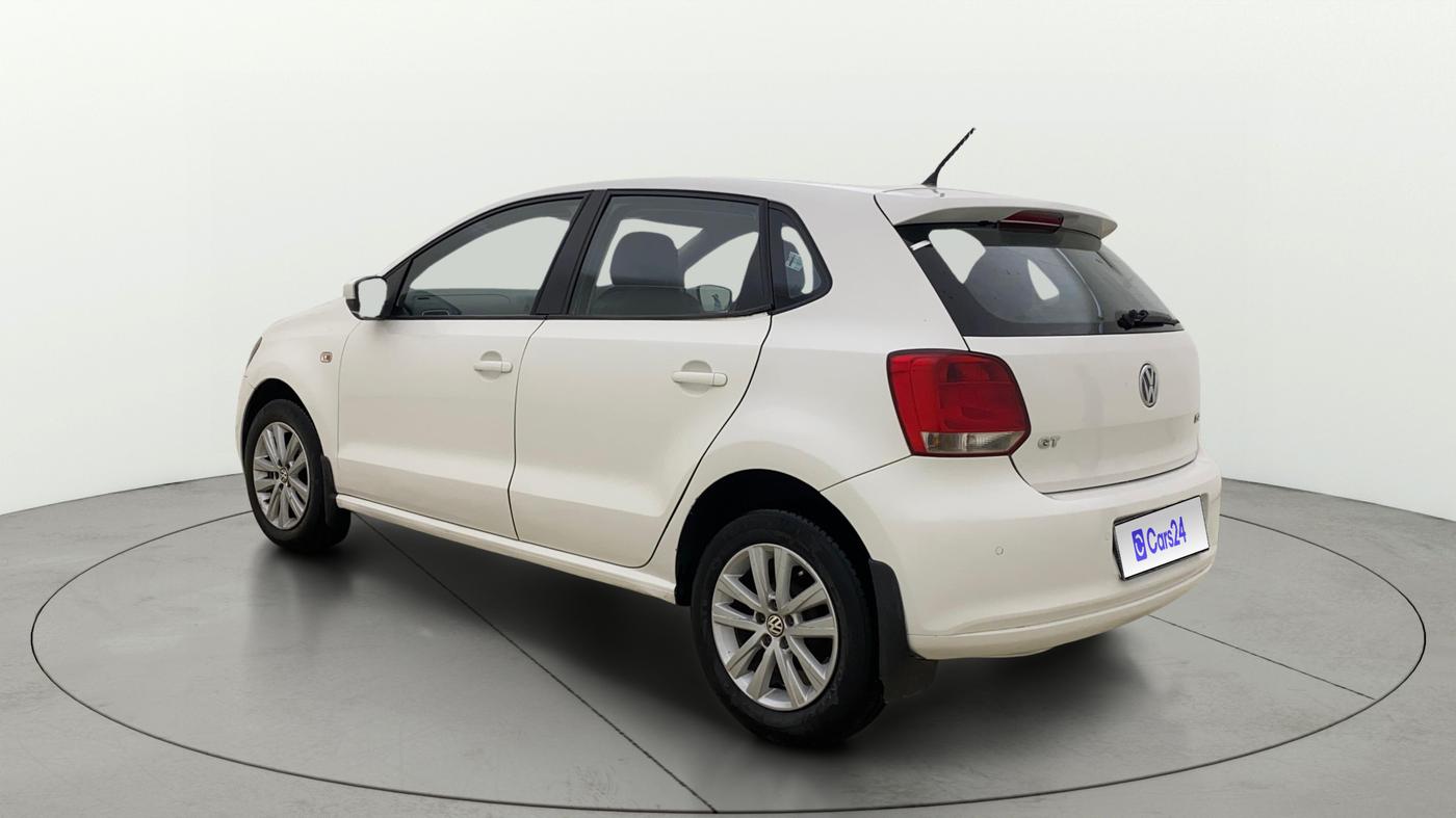 2013 Volkswagen Polo GT TSI AT, Petrol, Automatic, 99,849 km, Left Back Diagonal