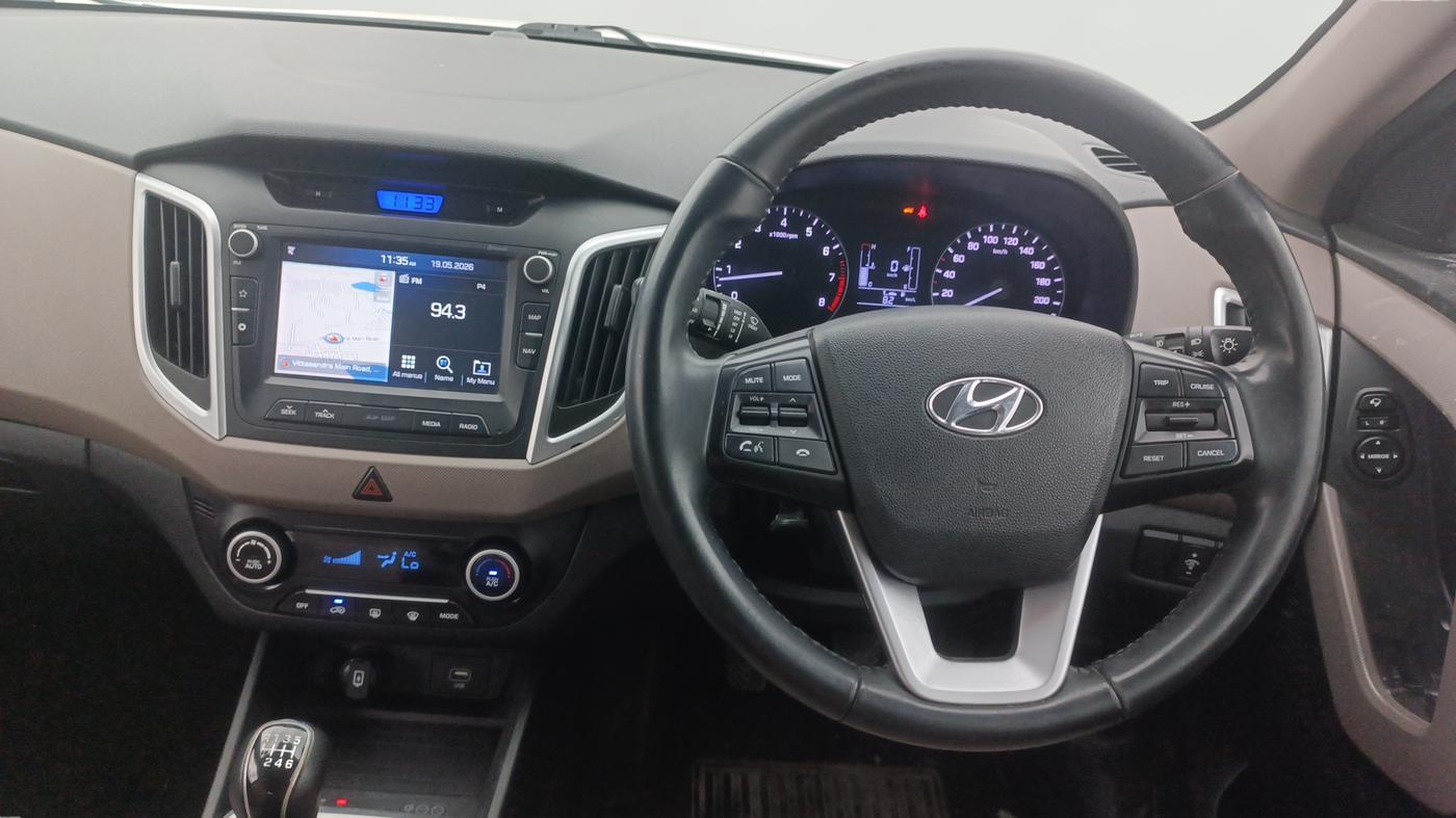 2020 Hyundai Creta SX 1.6 PETROL, Petrol, Manual, 92,245 km, Steering Wheel Close Up