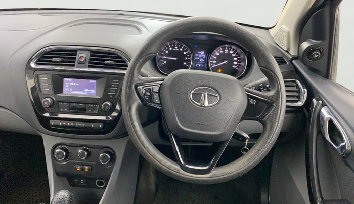 2019 Tata TIGOR XZA PETROL, Petrol, Automatic, 1,06,844 km, Steering Wheel Close Up